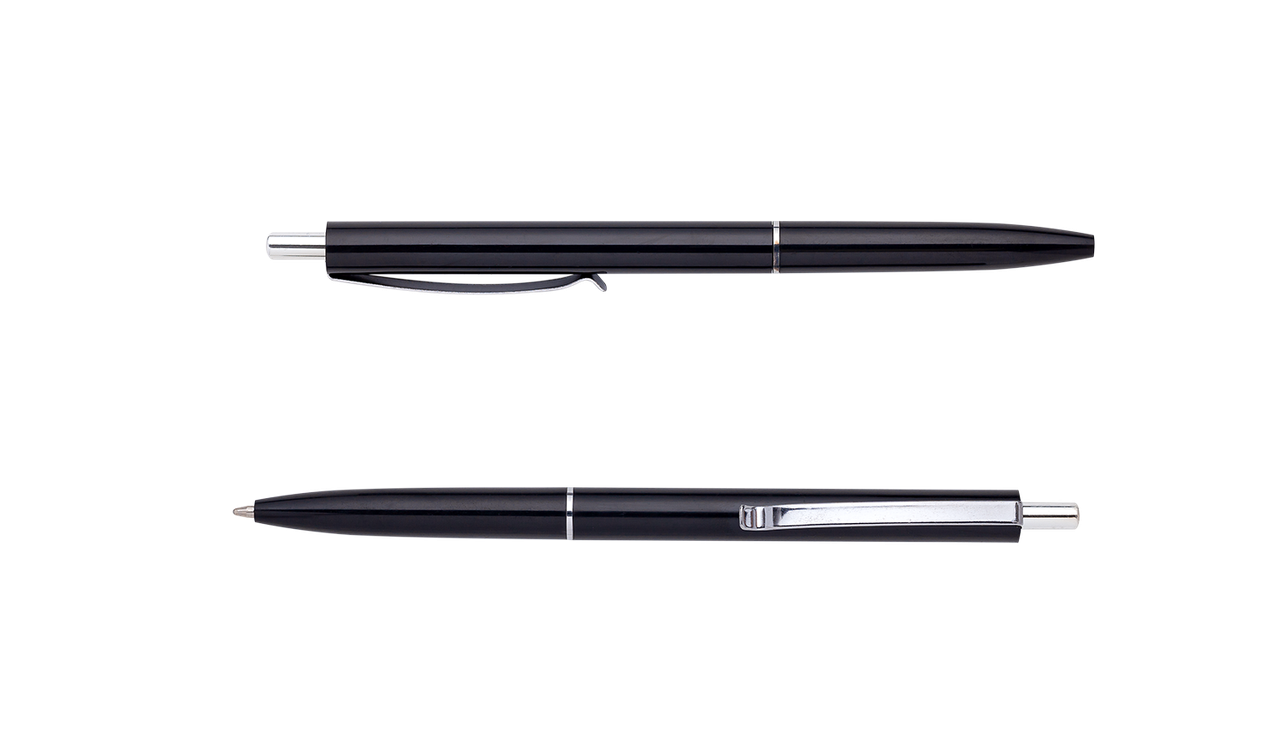 

@Ручка шарикавтоматCOLOR L2U 1 мм черный корпус синие чернила