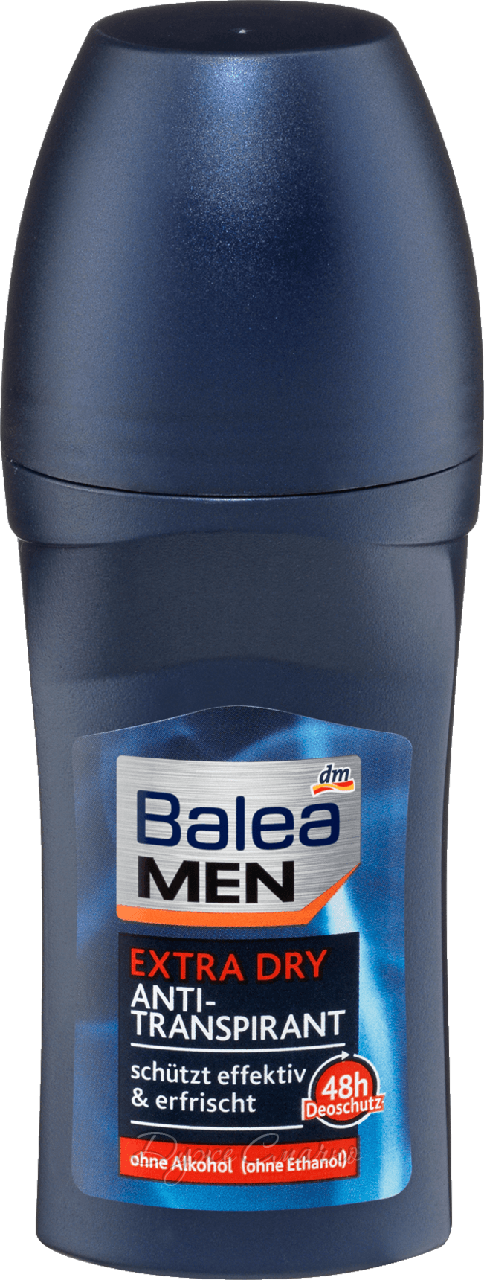 

Balea Men Antitranspirant Extra Dry Мужской шариковый антиперспирант Экстра Сухость 50 мл