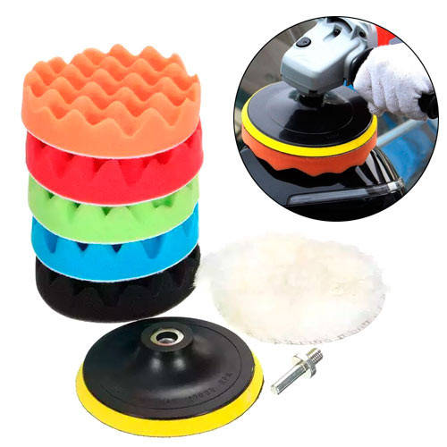 

Набор из 6 насадок на дрель 12.5см для полировки авто и шлифовальный диск