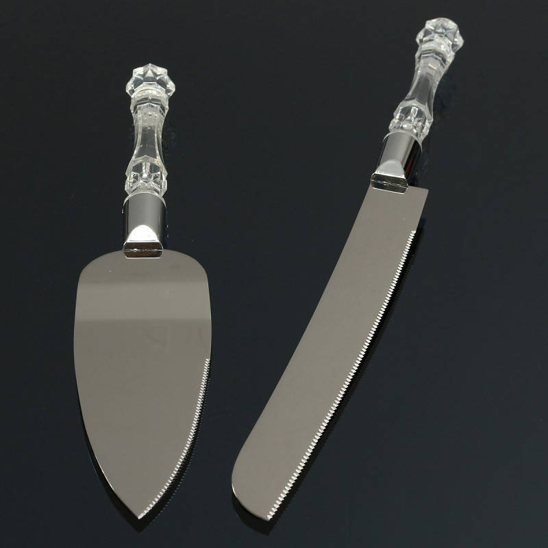 

Набор свадебный нож и лопатка для торта в коробке