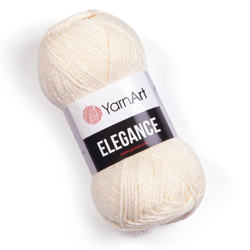 

Yarnart Elegance № 118 молочный