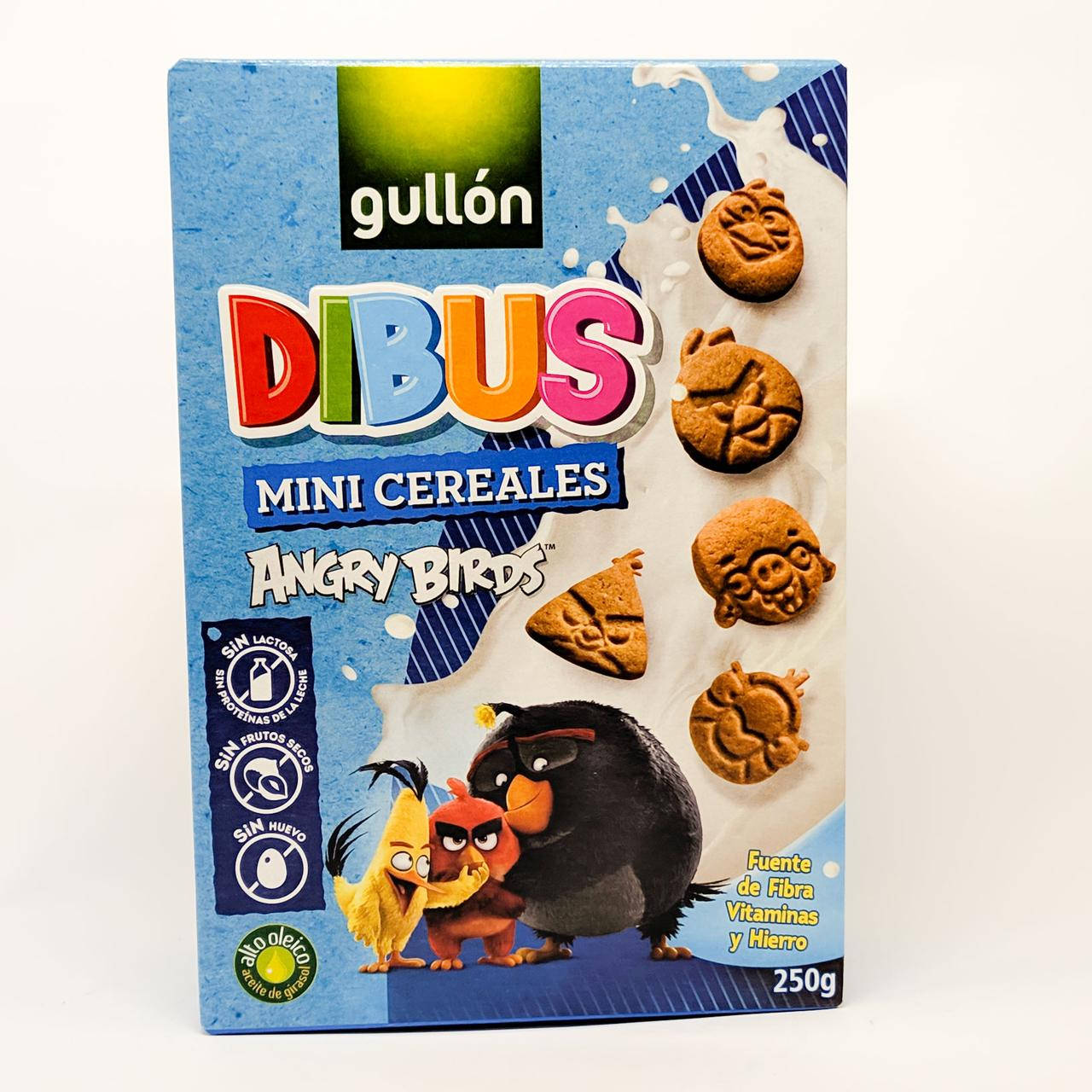 

Печенье фигурное Gullon Dibus Angry Birds 250 gramm