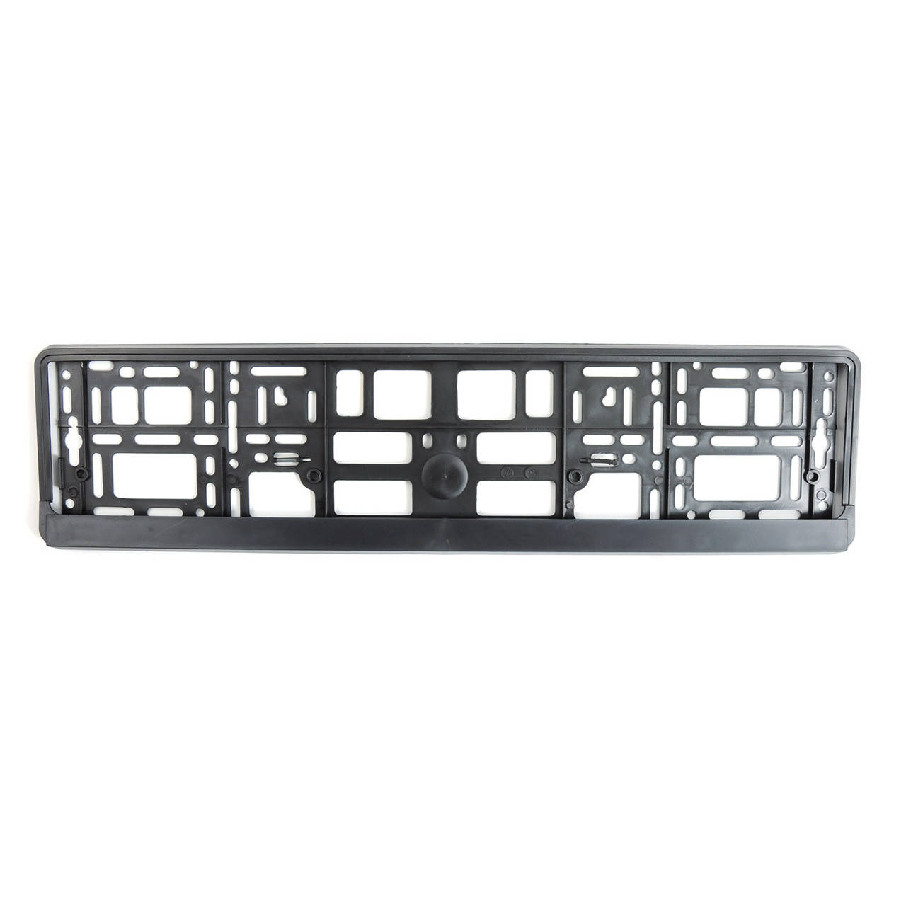 

Рамка номера "планка-защелка" Черная "AVTOVIN"