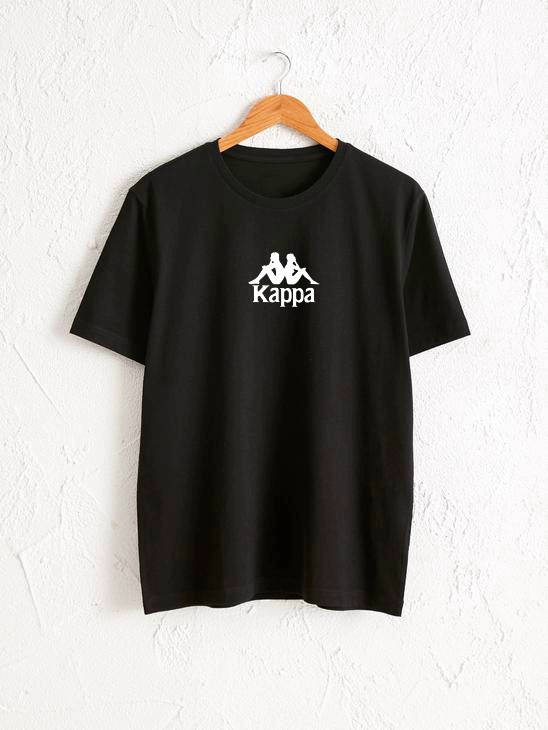 

Черная футболка Kappa Minimal Logo черные футболки Каппа унисекс