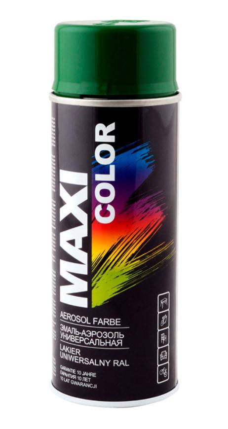 

Краска Maxi Color аэрозольная универсальная зеленая 400 мл (MX6002), Зелёный