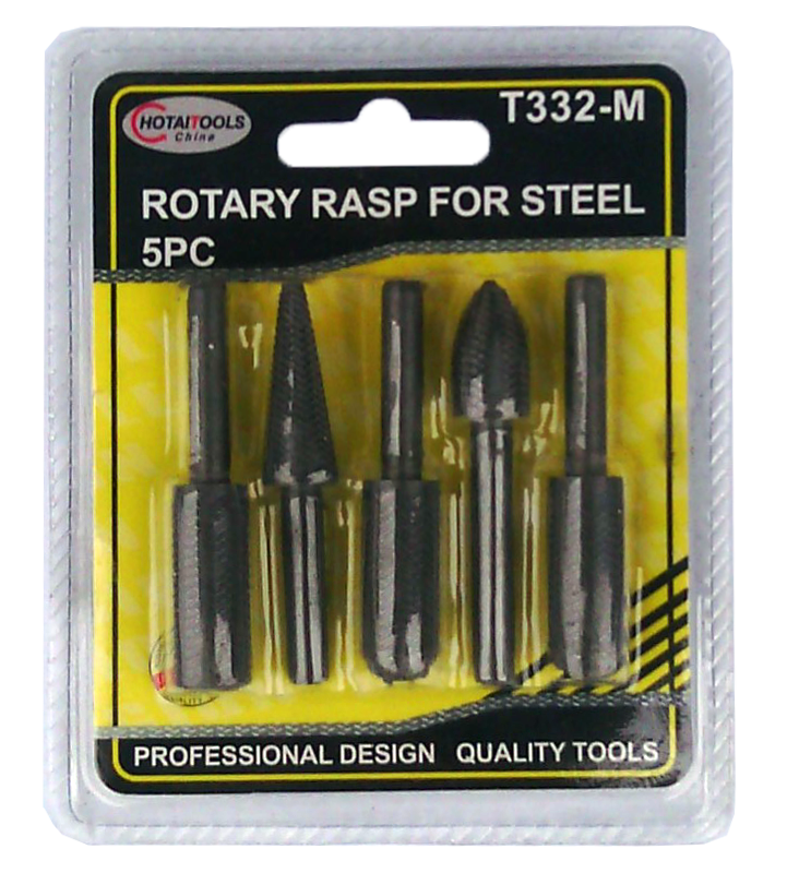 

Набір шарошок по металу, для дрилі, 5 од.