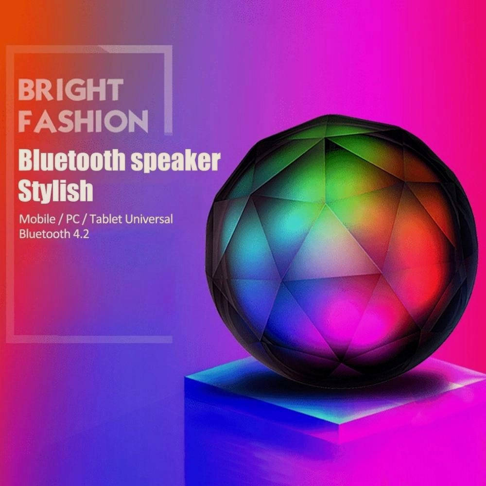 

Портативная Мини Bluetooth колонка диско-шар Color Ball WS Q-52/ SP-01
