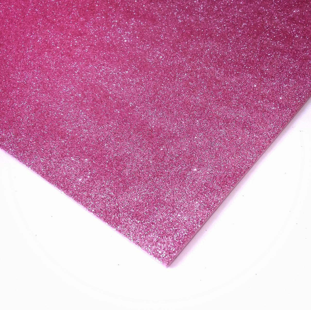 

Глиттерный фоамиран 2мм. Темно-розовый. 40*60 см
