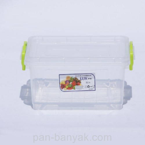 

Контейнер для хранения Al-Plastic Lux 1,5л 21,2х14,1 см h10 см полипропилен (№4 570736)