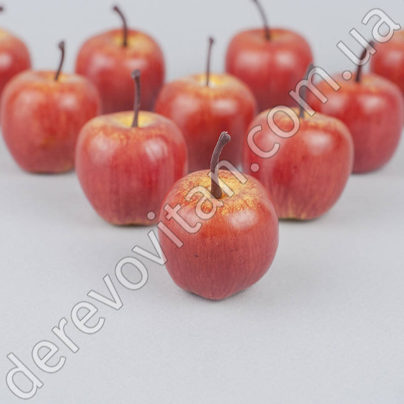 

Декоративные яблочки, 3 см, 10 шт.
