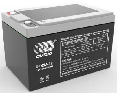 

Аккумулятор Outdo (Аутду) элекровелоспед 12v 12A 6-DZM-12 GEL (квадроцикл,скутер, самокат, детский транспорт)