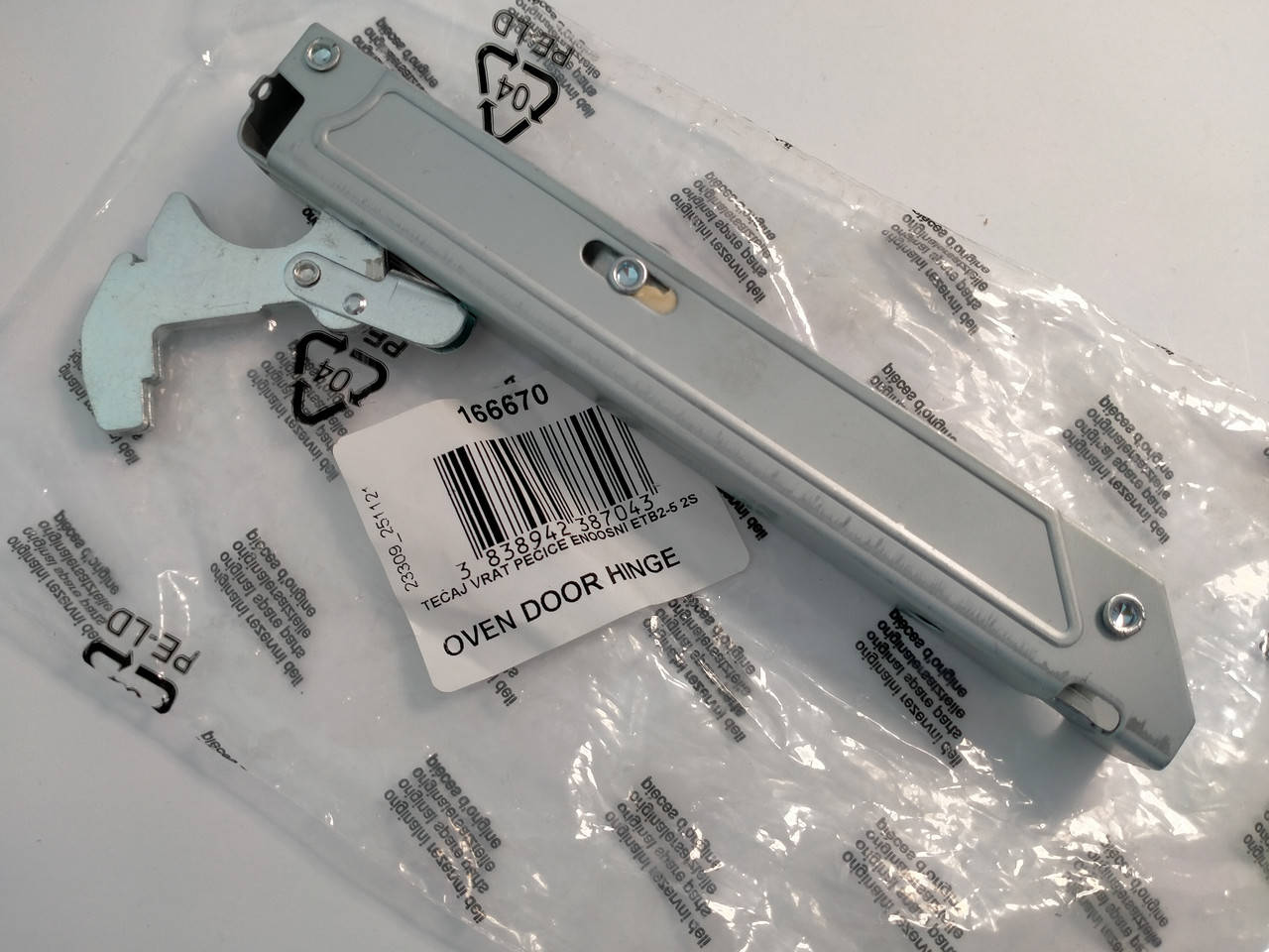 

Петля дверей духовки Gorenje 166670