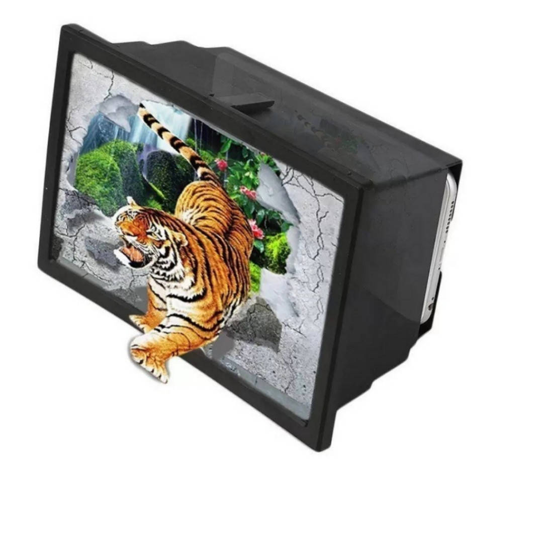 

3D увеличитель экрана телефона. Просмотр видео в любом месте! Цвет корпуса - белый