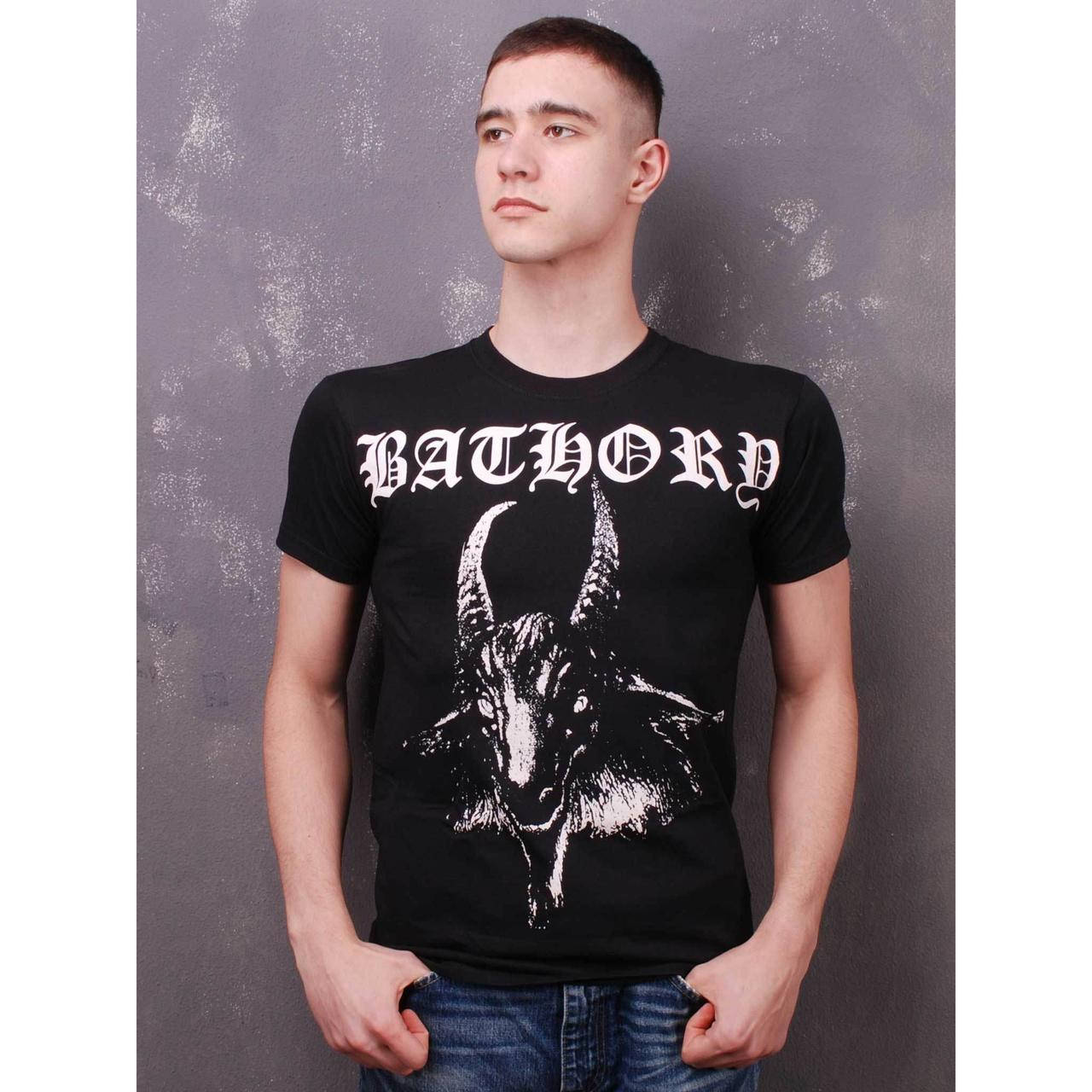 

Футболка Bathory - In Conspiracy With Satan (FOTL) чорна, Размер S