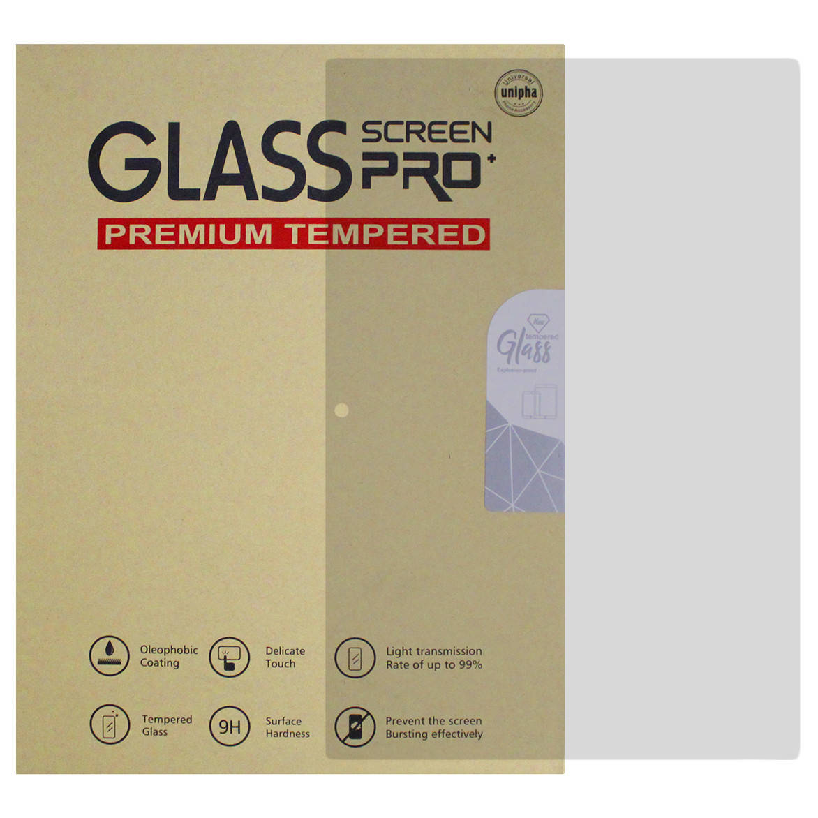 

Защитное стекло Premium Glass 2.5D для Lenovo Tab M10 HD 10.1, Прозрачный