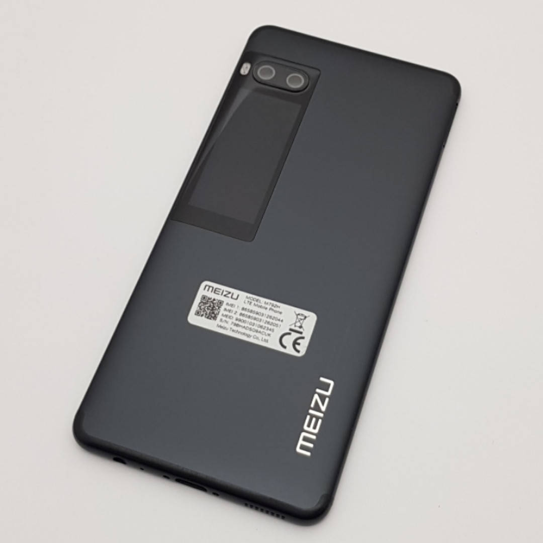

Задняя крышка Meizu Pro 7 с дисплеем (M792H) черная Сервисный оригинал с разборки, Черный