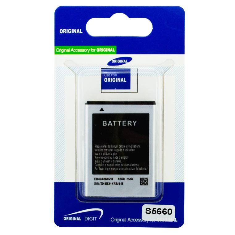 

Аккумулятор Samsung EB494358VU 1350 mAh S5660, S5830, S6102 A класс