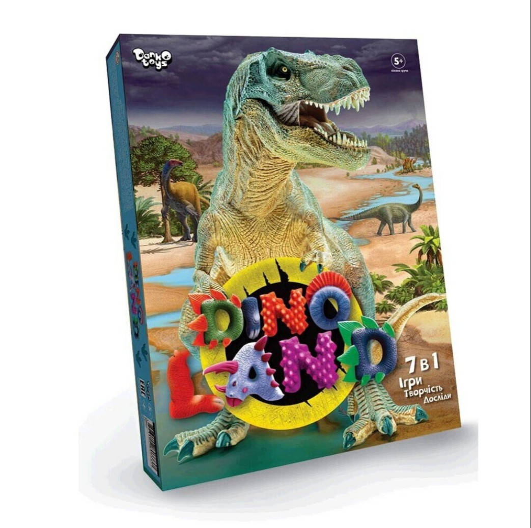

Игровые набор Danko TOYS DINO LAND 7в1