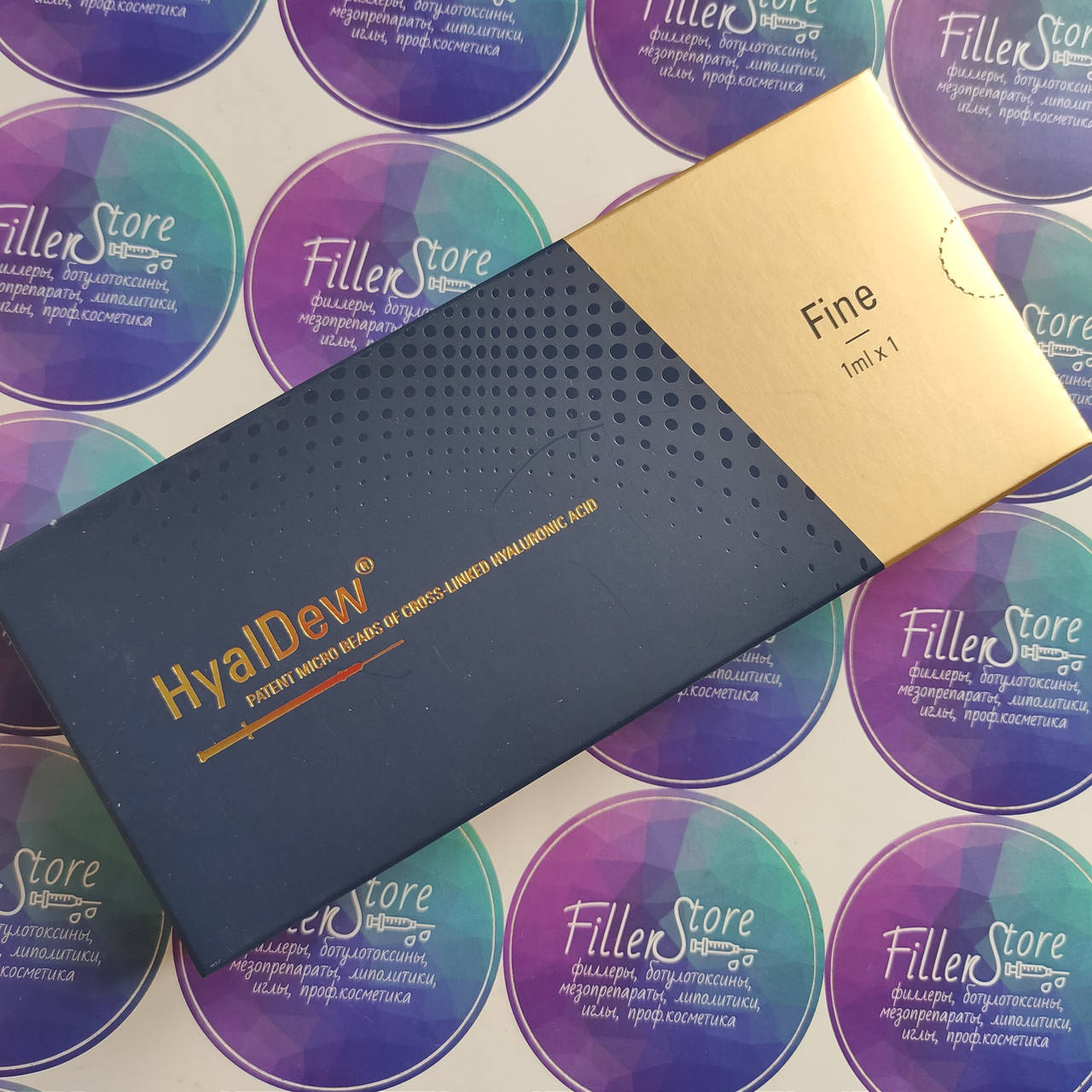 

Гиалуроновый филлер HyalDew Fine
