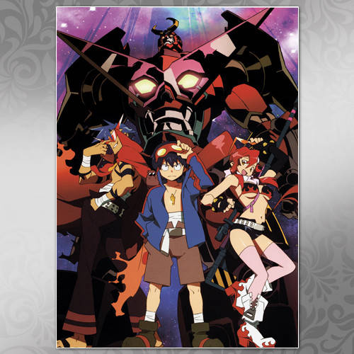 

Плакат Аниме Gurren Lagann 03