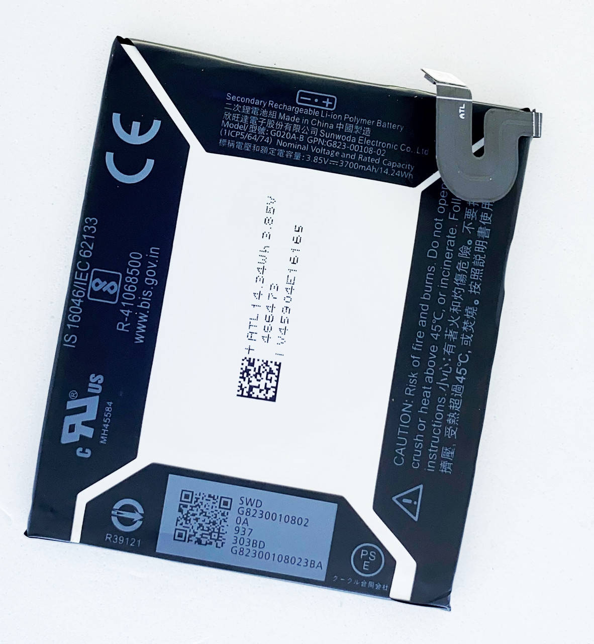 

Аккумуляторная батарея (АКБ) для Google G020A-B Pixel 3A XL 3700 mAh, оригинал