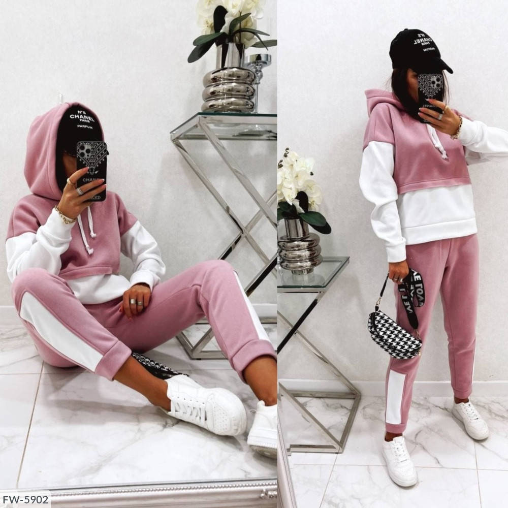 

Спортивный костюм женский арт. v372 (L, M, S, XL) "REMISE STORE" недорого от прямого поставщика, Белый