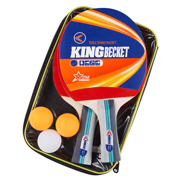 

Ракетка для настольного тенниса King-Becket 7012 2 рак 3 шар