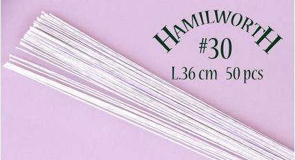 

Проволока белая Hamilworth №30, Белый