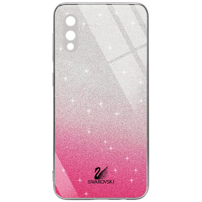 

Чехол Swarovski с защитой камеры для Samsung Galaxy A02 (Малиновый)
