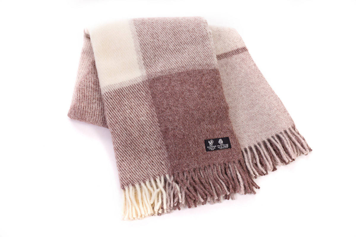 

Плед шерстяной Klippan Saule 101.9 170х210 см