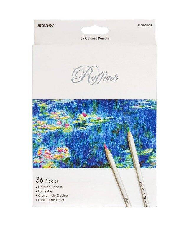 

Карандаши цветные Marco Raffine 36 цветов шестигранные арт.7100-36, Разные цвета