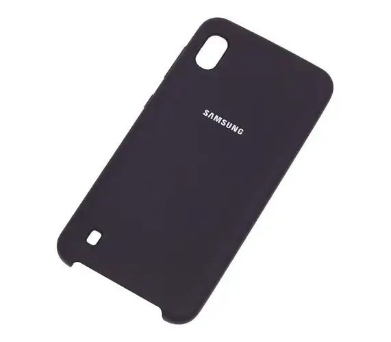 

Чехол Silicone Case Samsung A10 Темно-серый