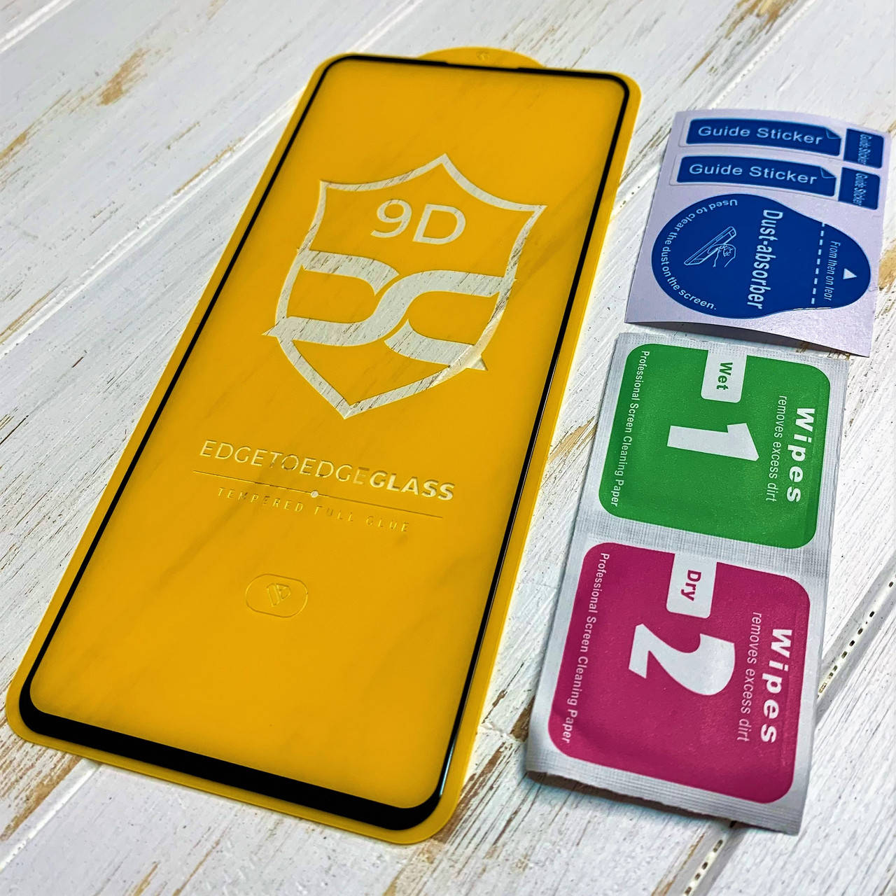 

Защитное стекло для Xiaomi Mi 10T 9D чёрное, Прозрачный