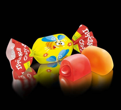 

Желейні цукерки Рошен Roshen Шалена бджілка фрутті