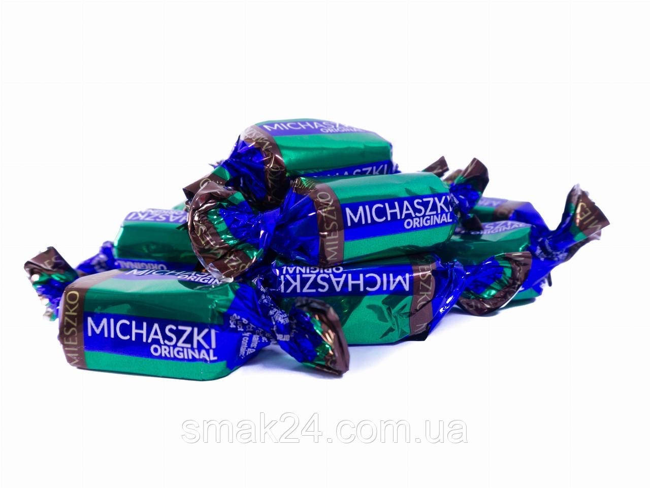 

Конфеты шоколадные с арахисом Mieszko Michaszki Original 1 кг Польша