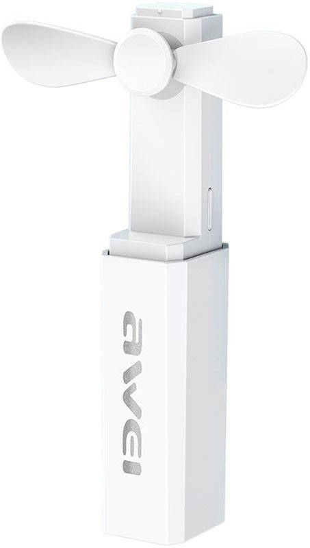 

Портативный вентилятор AWEI F5 Pocket Fan White