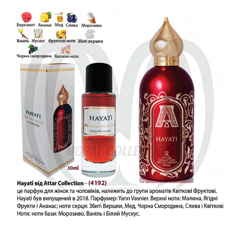 

Парфюмированная вода Morale Parfums Hayati 30 мл