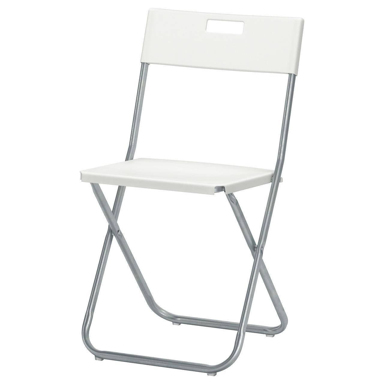 

IKEA GUNDE (602.177.99) Складной стул, белый