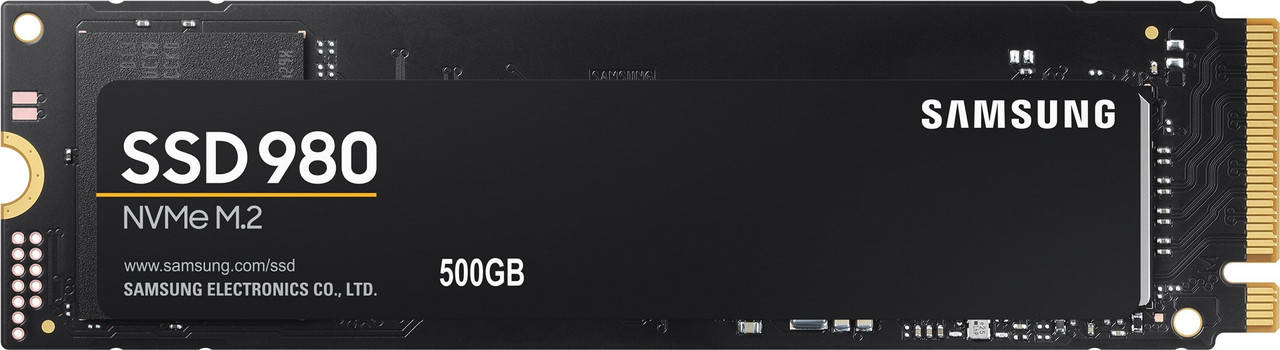 

Накопитель SSD 500GB Samsung 980 M.2 PCIe 3.0 x4 NVMe 3D TLC (MZ-V8V500BW)