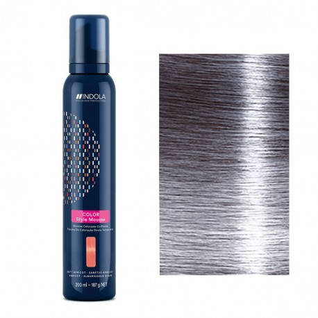

IMycc для oкpaшивaния вoлoc Indola Color Style Mousse aнтpaцит 200 мл