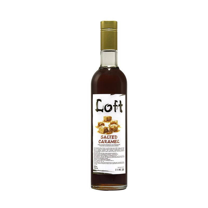 

СИРОП СОЛЕНАЯ КАРАМЕЛЬ LOFT, 0.7 Л (0.9 КГ)