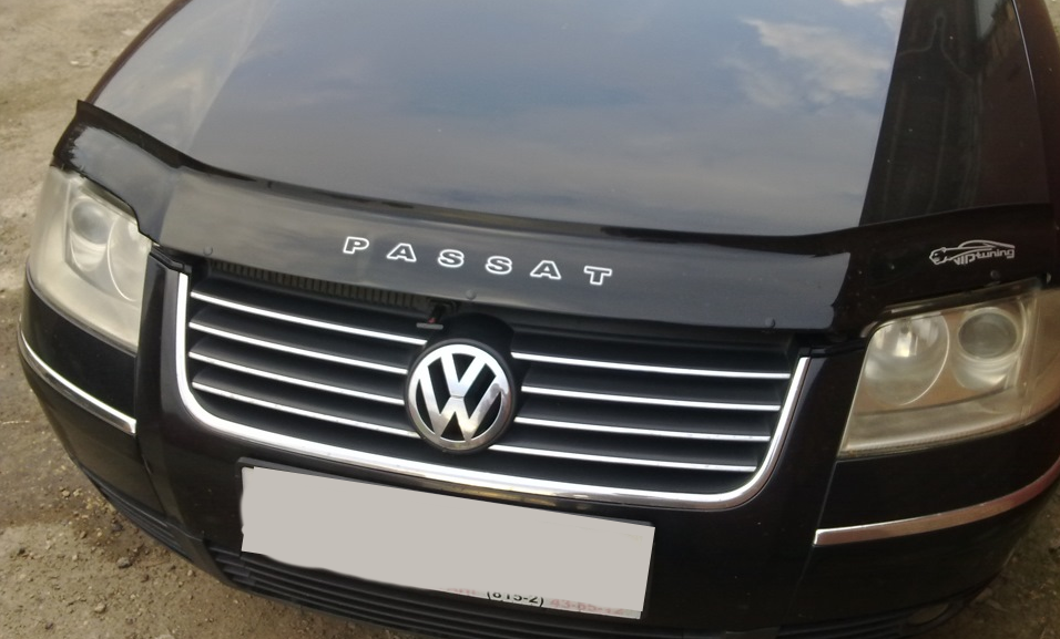 

Дефлектор капота 2001-2005 (VIP) для Volkswagen Passat B5 1997-2005 гг. vip-vw05 orig vip-vw05