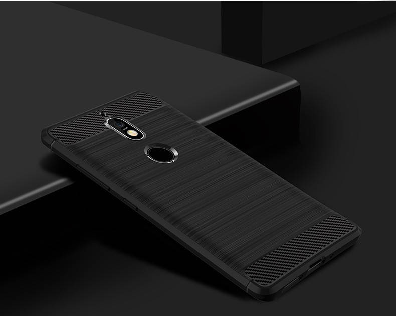 

TPU чехол накладка Urban для Nokia 7 (5 цветов) чёрный, Разные цвета