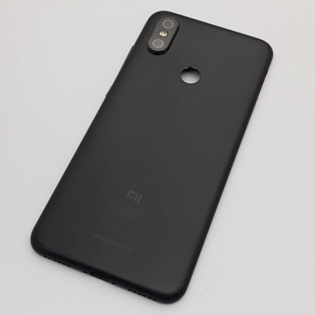 

Задняя крышка Xiaomi Mi A2 черная Сервисный оригинал с разборки, Черный