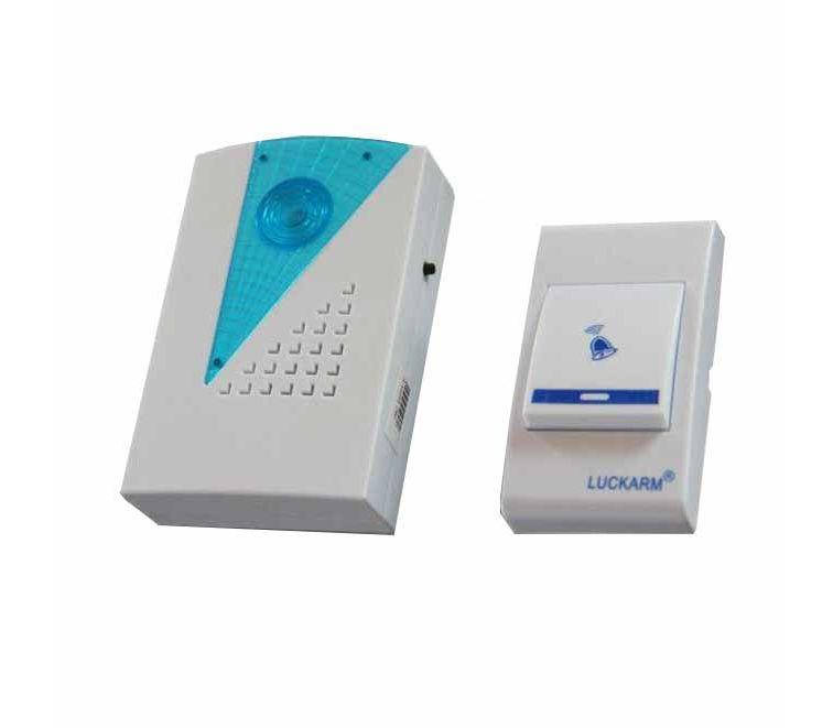 

Беспроводной дверной звонок Luckarm A006 B от розетки 220V, Белый