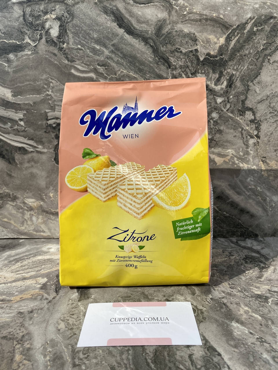 

Вафли Manner Zitrone 400 грм
