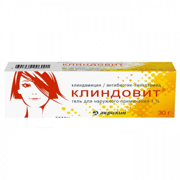 

Акрихин Клиндовит гель ⭐ 1%, 30 г