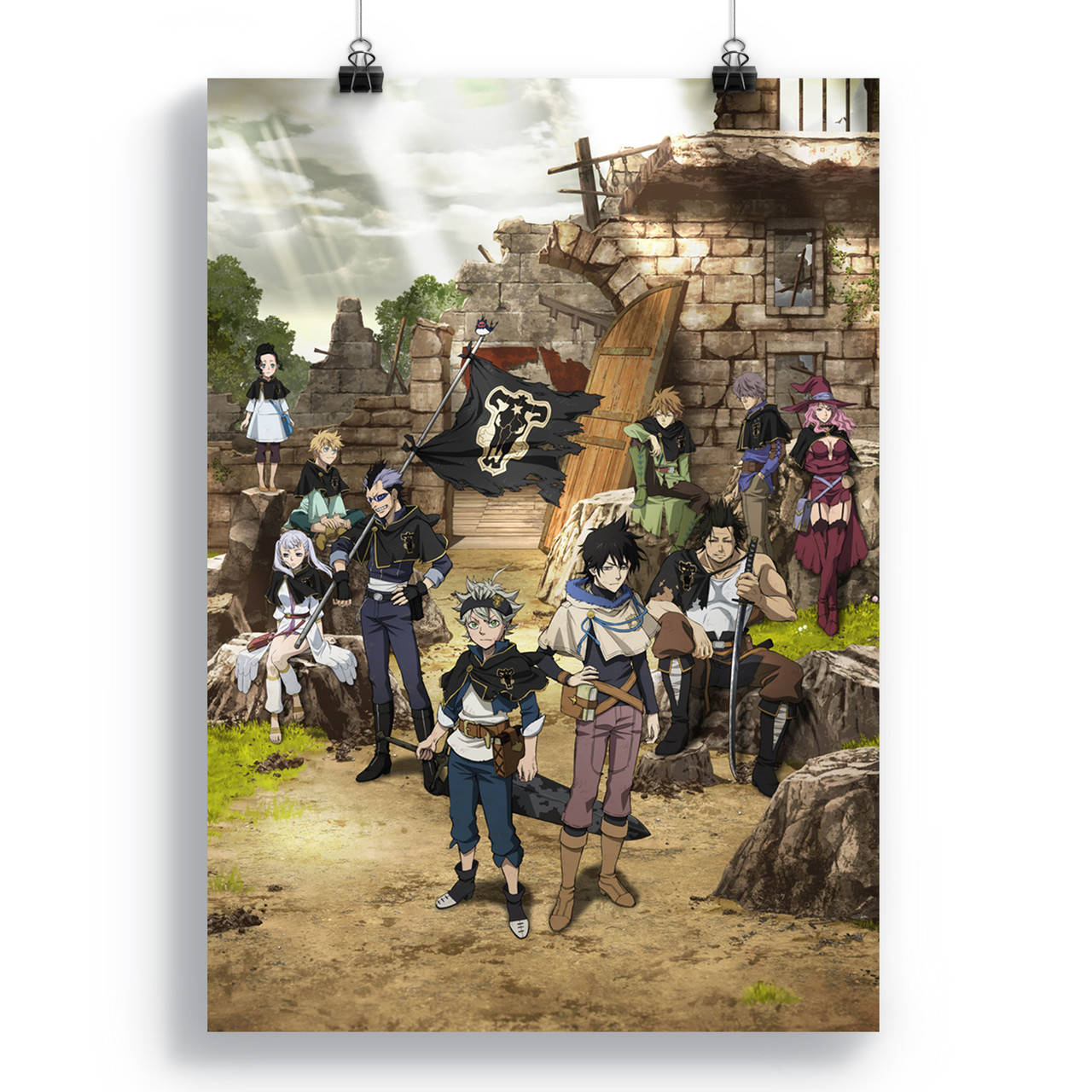 

Плакат Чёрный клевер | Black Clover 05