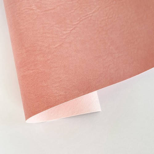 

Шкірзамінник палітурний з фактурою - шкіра Мантуя - персик - 25х35
