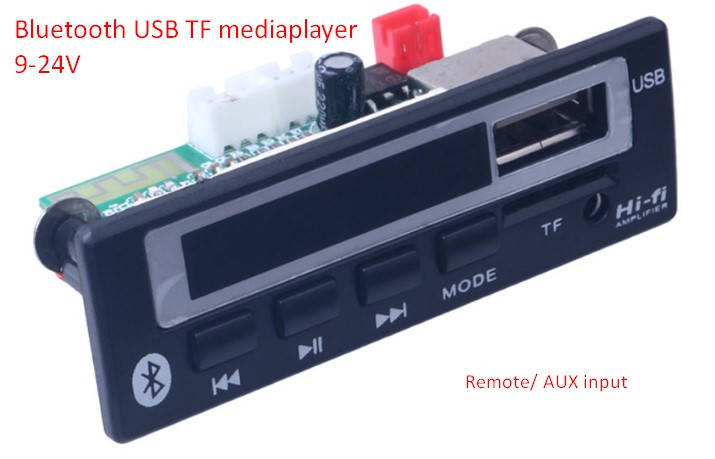 

Декодер плеер с Bluetooth 4.0 MP3/FM/USB/SD/AUX Модуль Decoder 12V дистанция